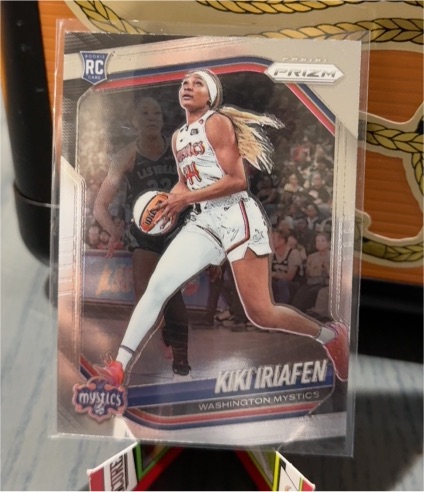 2025 Panini Prizm WNBA #72 Kiki Iriafen — front