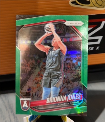 2025 Panini Prizm WNBA #107 Brionna Jones — front