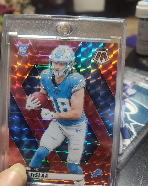 2025 Panini Mosaic #319 Isaac Teslaa — front