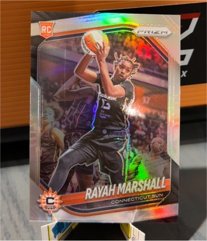 2025 Panini Prizm WNBA #47 Rayah Marshall — front