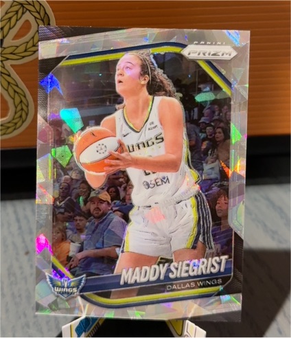 2025 Panini Prizm WNBA #50 Maddy Siegrist — front