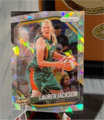 2025 Panini Prizm WNBA #91 Lauren Jackson — front