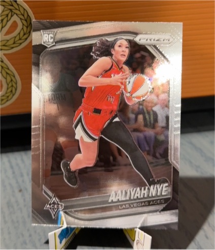 2025 Panini Prizm WNBA #15 Aaliyah Nye — front
