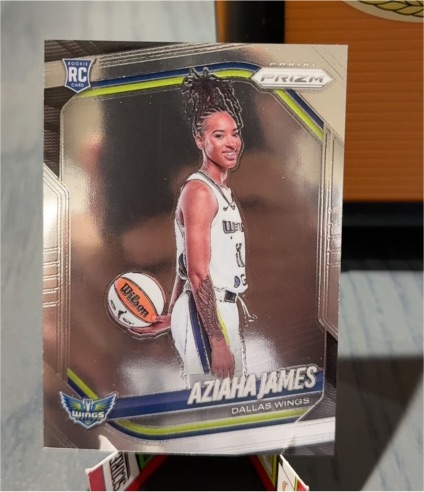 2025 Panini Prizm WNBA #141 Aziaha James — front