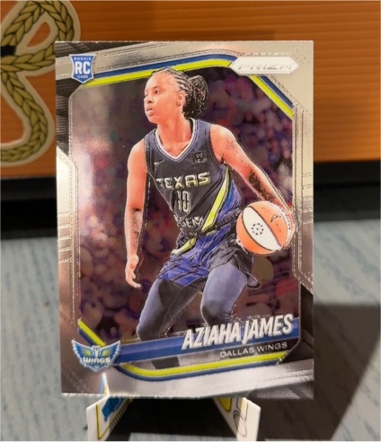 2025 Panini Prizm WNBA #83 Aziaha James — front