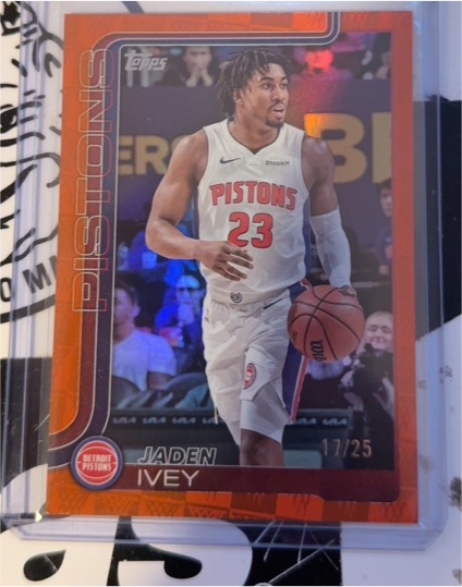 2025-26 Topps #45 Jaden Ivey — front