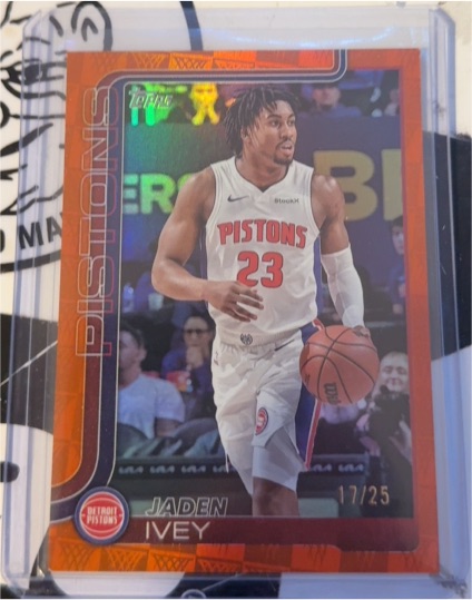 2025-26 Topps #45 Jaden Ivey — front