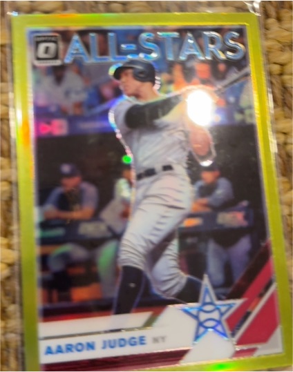 2019 Donruss Optic #98 Aaron Judge All-Stars — front