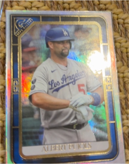2021 Topps Gallery #37 Albert Pujols — front