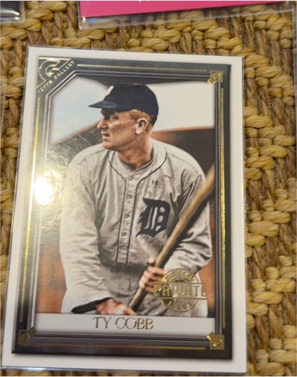 2021 Topps Gallery #44 Ty Cobb — front