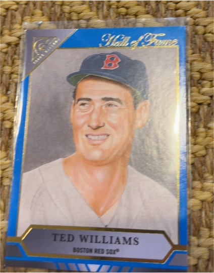 2020 Topps Gallery Hall of Fame #HOFG-3 Ted Williams — front