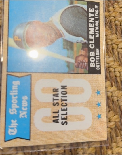 1968 Topps #360 Bob Clemente — front