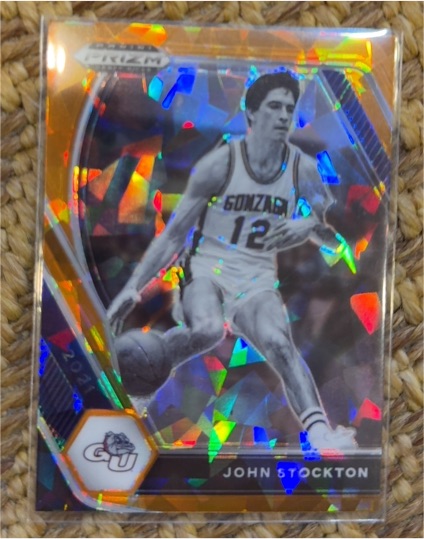 2021 Panini Prizm Draft Picks #87 John Stockton — front