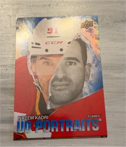 2025-26 Upper Deck #P-29 Nazem Kadri UD Portraits — front