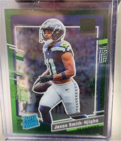 2023 Donruss Clearly #11 Jaxon Smith-Njigba — front