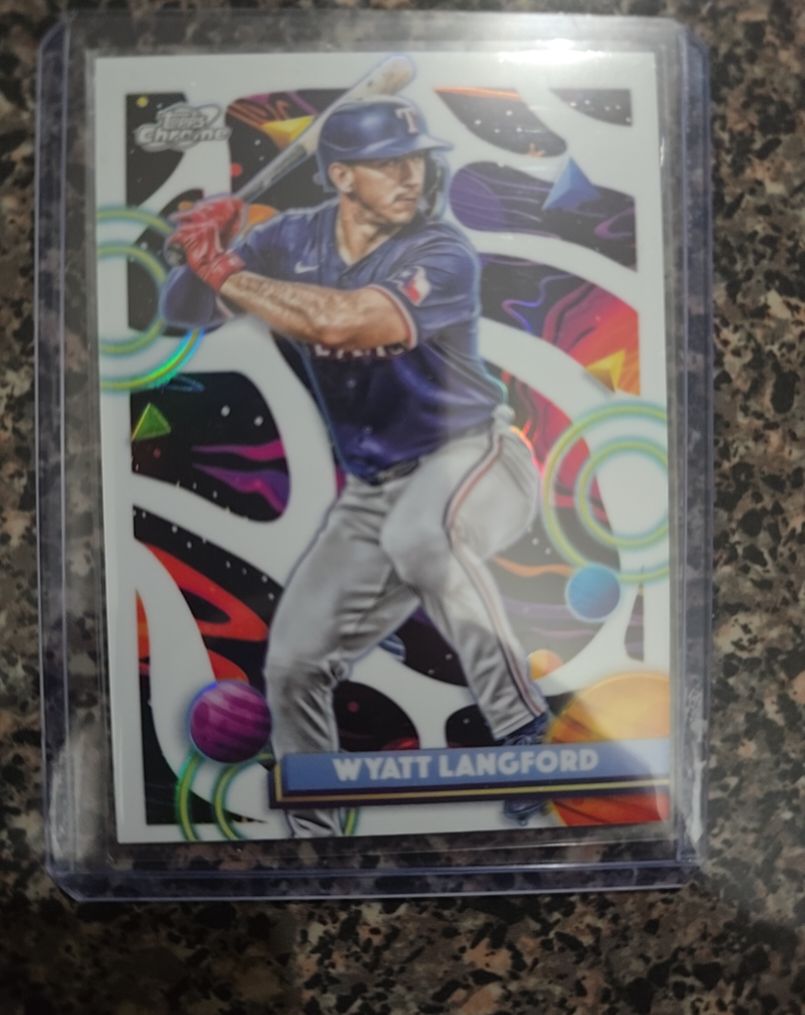 2025 Topps Cosmic Chrome #189 Wyatt Langford — front