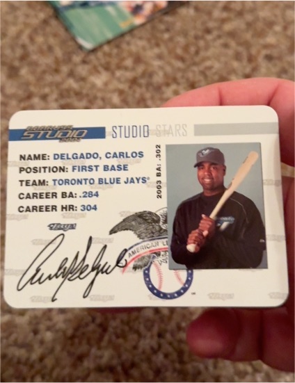 2004 Donruss Studio Stars #SS-10 Carlos Delgado — front