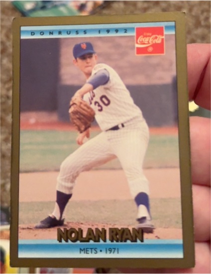 1992 Donruss Coca-Cola #5 Nolan Ryan — front