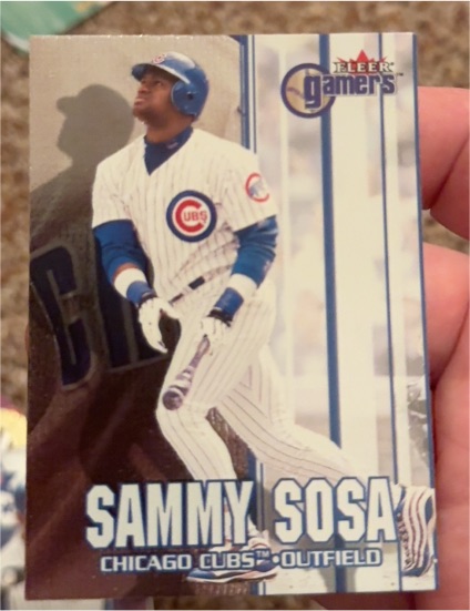 2000 Fleer Gamers #11 Sammy Sosa — front