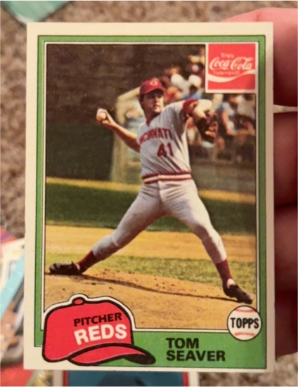 1981 Topps Coca-Cola #10 Tom Seaver — front