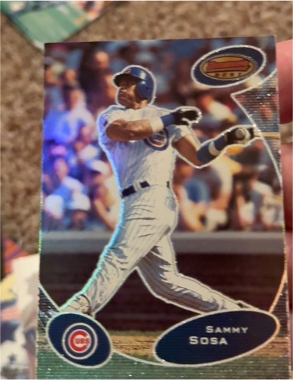 1997 Fleer T-9 Sammy Sosa — front