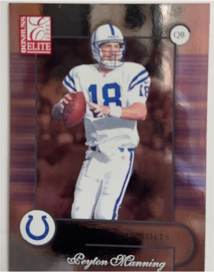 2001 Donruss Elite #38 Peyton Manning — front