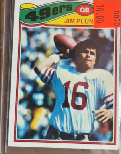 1977 Topps #331 Jim Plunkett — front