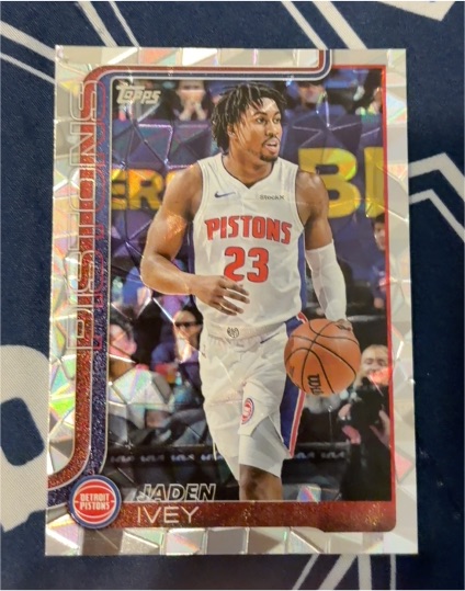 2025-26 Topps #23 Jaden Ivey — front