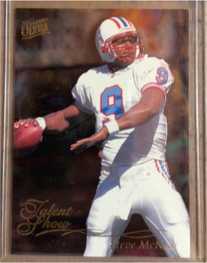 1997 Fleer Ultra Talent Show #2 Steve McNair — front