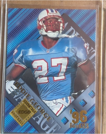 1996 Collector's Edge Advantage #3 Eddie George — front