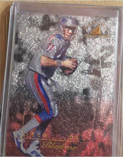 1997 Pinnacle Inscriptions #11 Drew Bledsoe — front