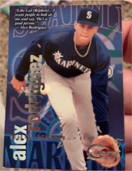 1996 Skybox Circa #81 Alex Rodriguez — front