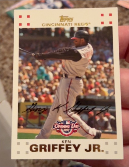 2007 Topps Opening Day #104 Ken Griffey Jr. — front
