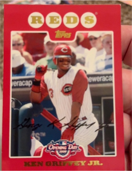 2008 Topps Opening Day #9 Ken Griffey Jr. — front
