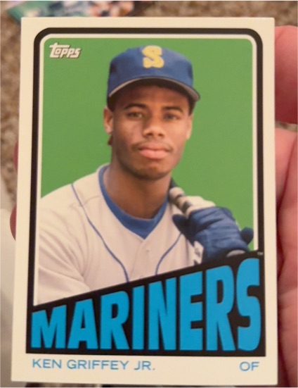 2013 Topps Archives 1972 Basketball Design #72B-KG Ken Griffey Jr. — front