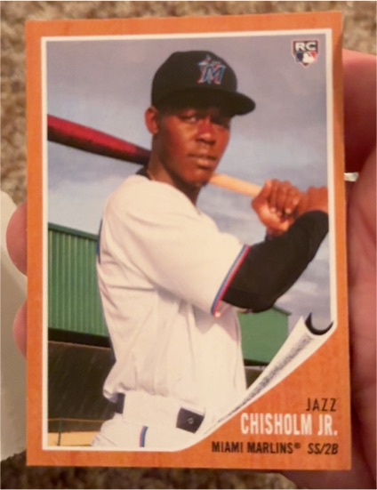 2021 Topps Archives #77 Jazz Chisholm Jr. — front