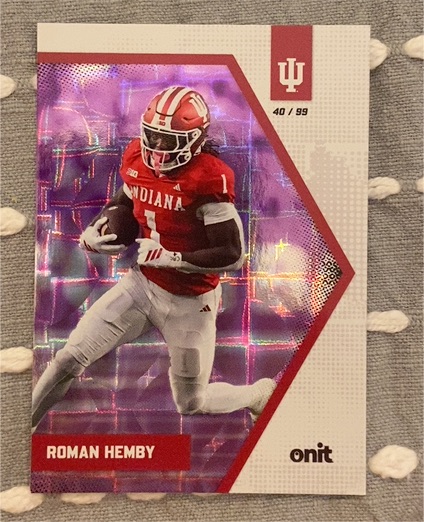 2025 Onit #P-1 Roman Hemby — front