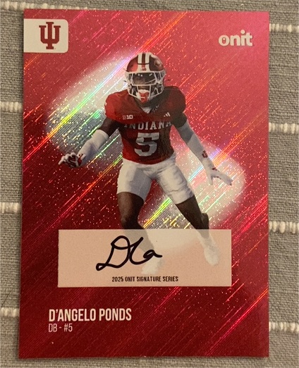 2025 Onit Signature Series S-5 D'Angelo Ponds — front