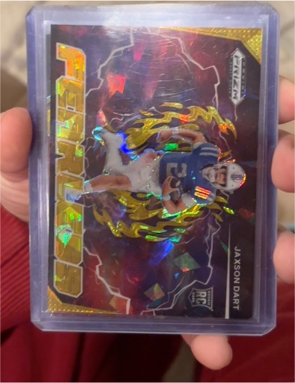 2025 Panini Prizm Draft Picks - Fearless Jaxson Dart #F-JDT — front