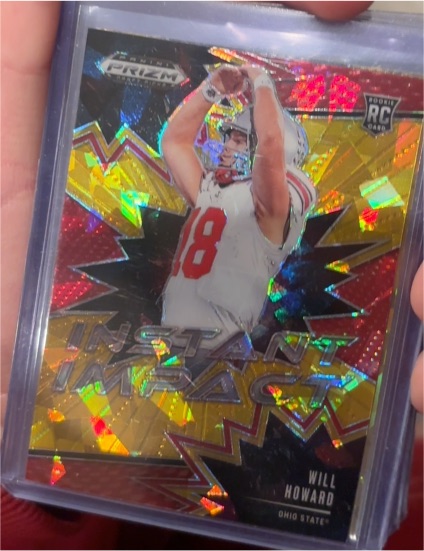 2025 Panini Prizm Draft Picks Instant Impact #II-WHD Will Howard — front