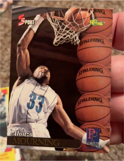 1995 Classic Five Sport #200 Alonzo Mourning — front
