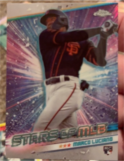2024 Topps Stars of MLB Chrome #CSMLB-30 Marco Luciano — front