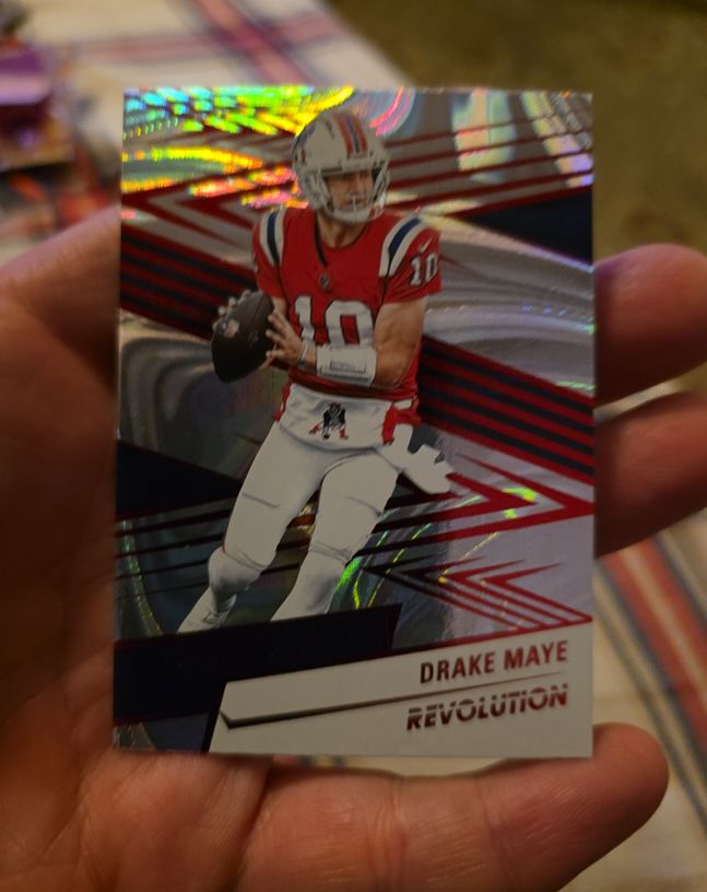 2025 Panini Revolution #48 Drake Maye — front