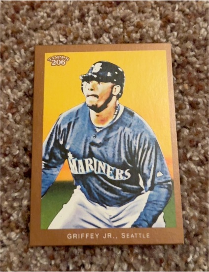 2009 Topps 206 #223 Ken Griffey Jr — front