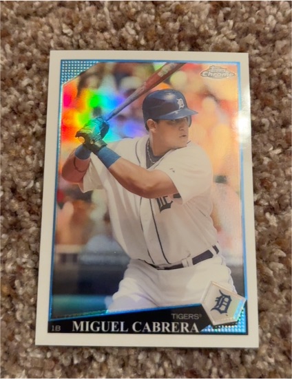 2009 Topps Chrome #320 Miguel Cabrera — front