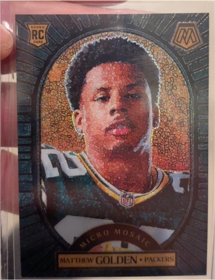 2025 Panini Mosaic #17 Matthew Golden — front
