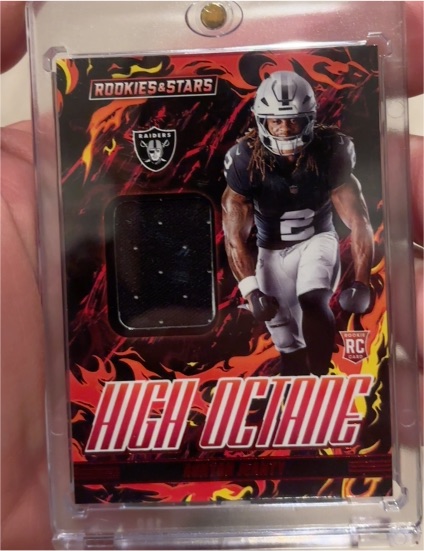 2025 Panini Rookies & Stars High Octane #HOM-AJY Ashton Jeanty — front