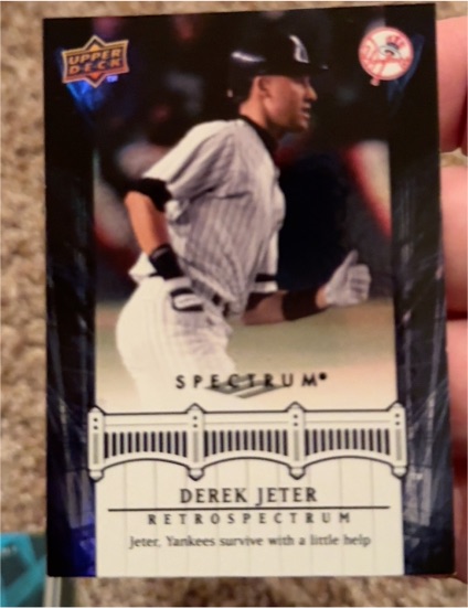 2008 Upper Deck Spectrum #DJ30 Derek Jeter Retrospectrum — front