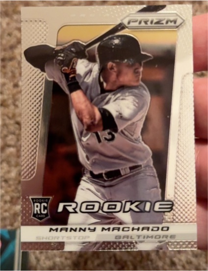 2013 Panini Prizm #233 Manny Machado Rookie Card — front