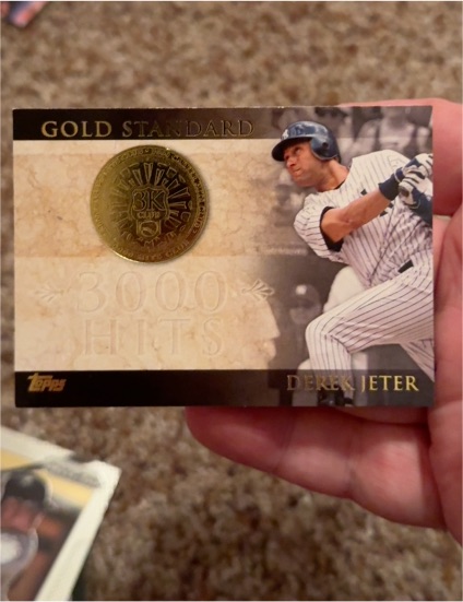 2012 Topps Gold Standard #GS-20 Derek Jeter — front